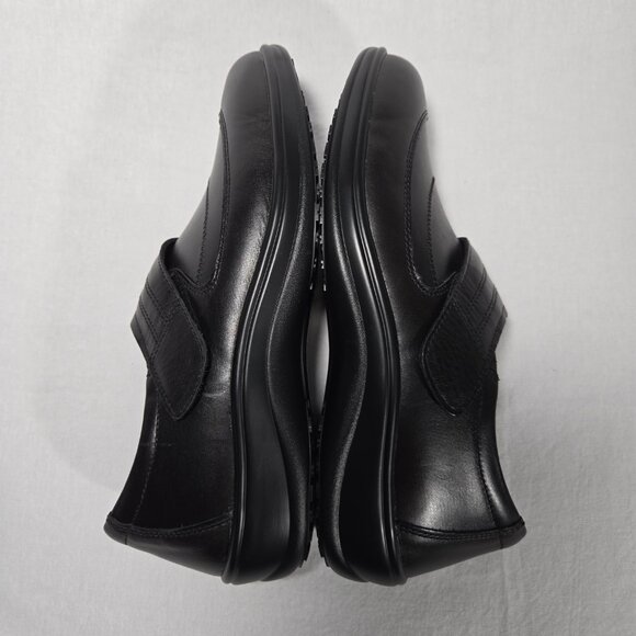 NEW OrthOFeet EMILY 73032 BLACK Leather All-Day-Comfort Shoes Women's 9 B MEDIUM - Picture 8 of 17